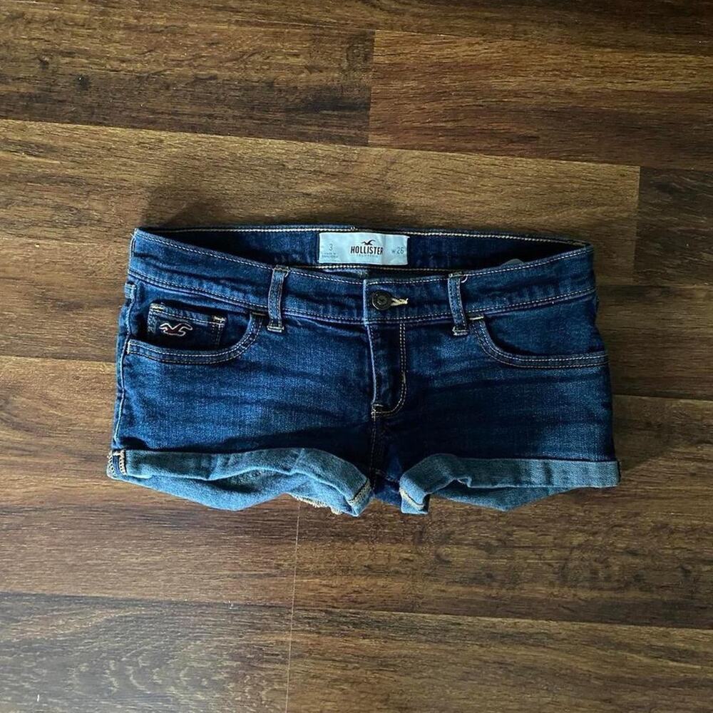Hollister low rise mini shorts